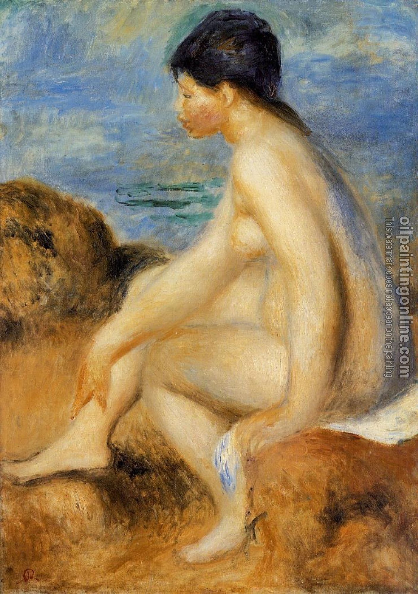 Renoir, Pierre Auguste - Bather